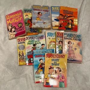 Beverly Clearly 12 books 1 Judy BLUME KIDS children’s Ramona HENRY USED BOOKS